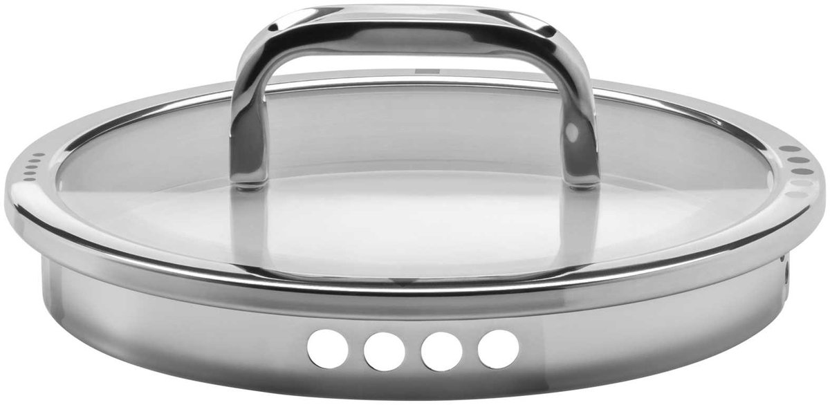 WMF Function 4 - Batería de Cocina 5 Piezas, Acero Inoxidable Apto para