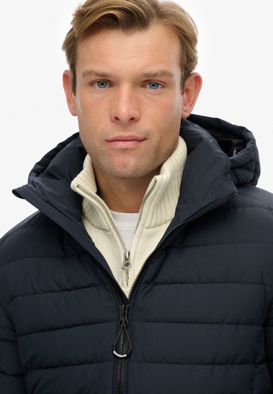 Superdry Hooded Fuji Padded Jas Heren - Maat L