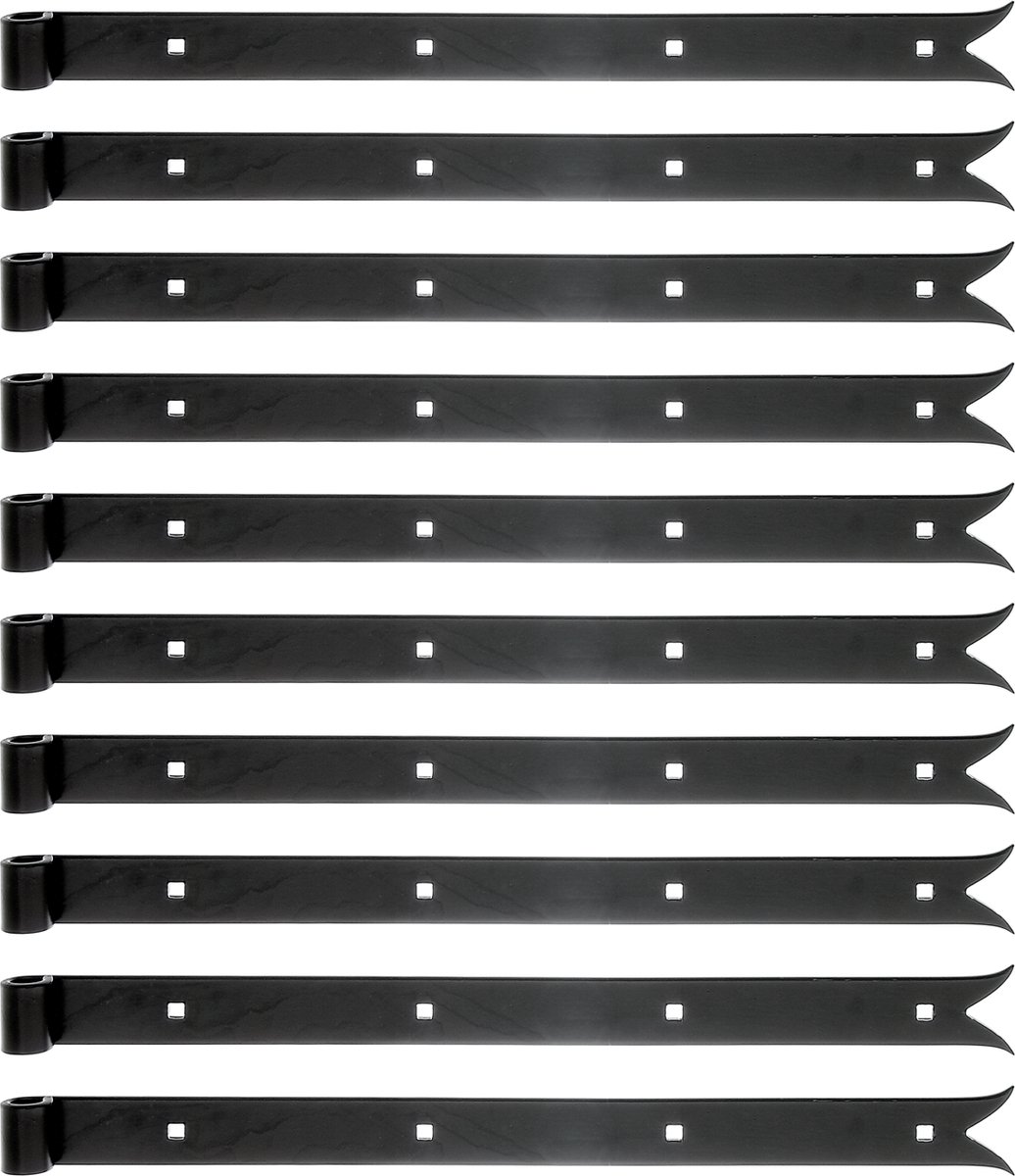 Alberts 862770 heng | in verschillende uitvoeringen | zwart | rol Ø14 mm | afmetingen 500 x 35 mm | Set van 10