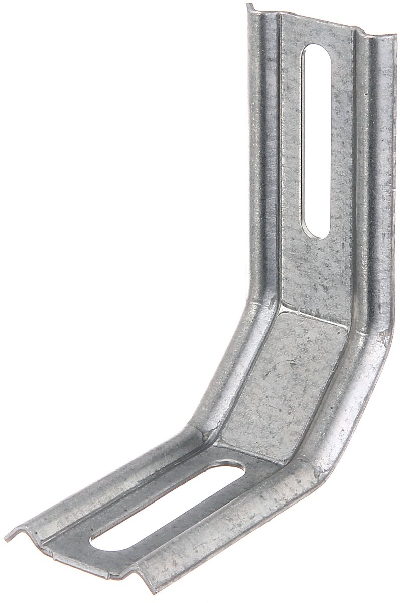 Alberts 866310 verstelbare hoekbeugel, twee 45°-hoeken, geperst, met sleufgat, sendzimir verzinkt, 50 x 30 x 60 mm, 50er Set