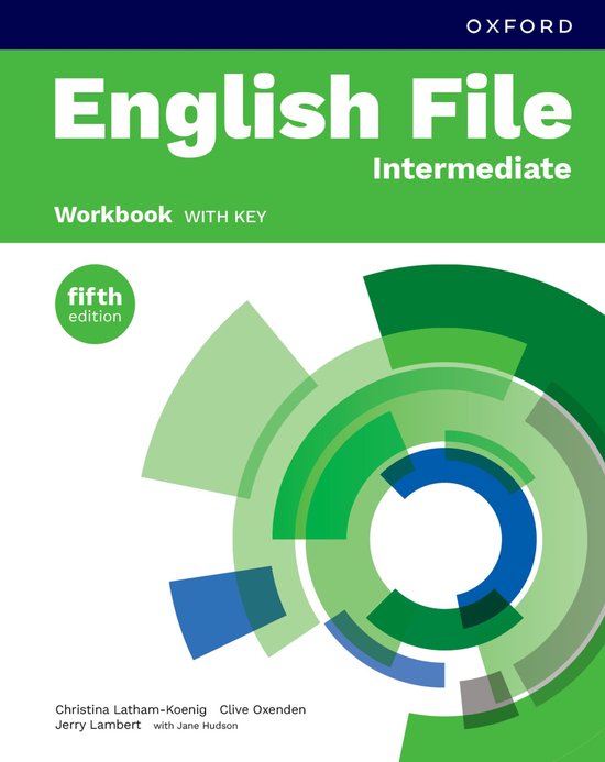 English File fifth edition: Intermediate: Workbook with key - cover