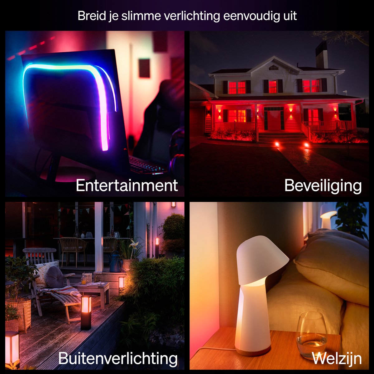 Philips Hue Essential Slimme A60 lamp - Wit en gekleurd licht — afbeelding 4