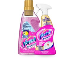 Vanish Vlekverwijderaar set - Vlekverwijderaar spray 500ml & Powergel 200ml