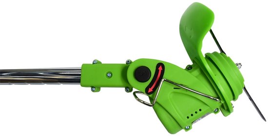 grastrimmers met accu – Draadloze Grassnijder met 2x Batterij – Telescopisch & Krachtig – grastrimmer accu – grasmaaier – kantenmaaier – 48550 — afbeelding 5