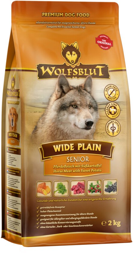 Wolfsblut Wide Plain Senior - 3 x 2 kg - Voordeelverpakking