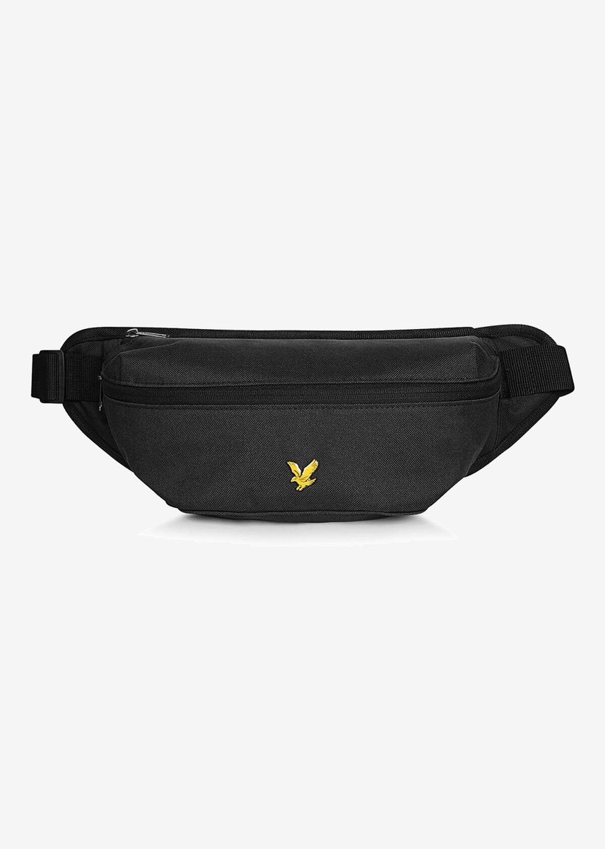 Lyle & Scott CROSS BODY BAG UNISEX - Schoudertas - jet black/zwart