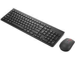Lenovo 4X31R64491 toetsenbord Inclusief muis Kantoor RF Draadloos Zwart