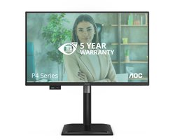 AOC 24P4U computer monitor 60,5 cm (23.8") 1920 x 1080 Pixels Full HD Zwart