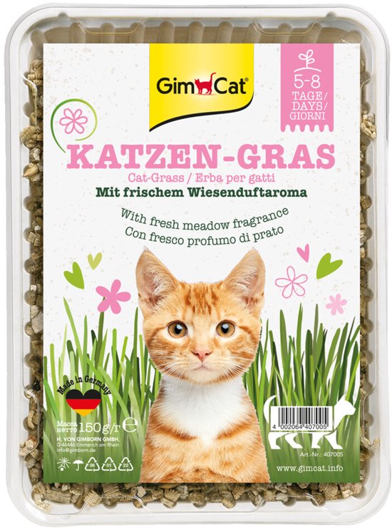 GimCat Kattengras - 12 x 150 gr - Voordeelverpakking