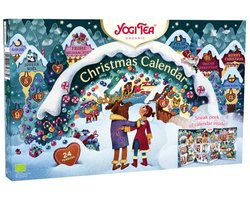Yogi Tea Adventskalender 2025 - 24 Biologische Theesoorten - Het Perfecte Kerstcadeau