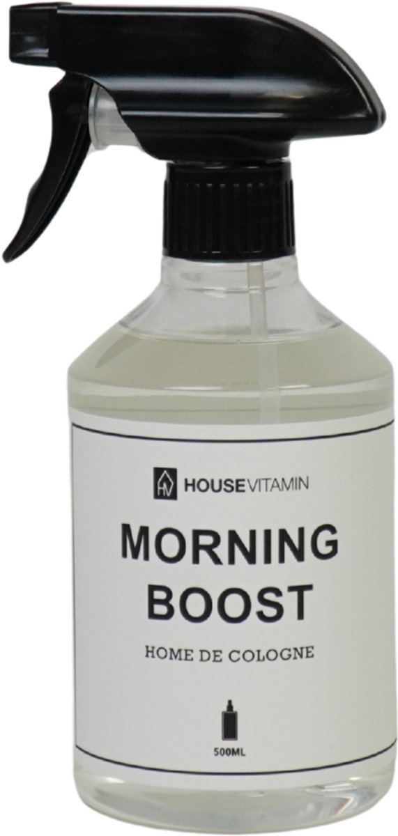 Housevitamin- Roomspray -Morning Boost - Frisse Wasgeur- 500 ml