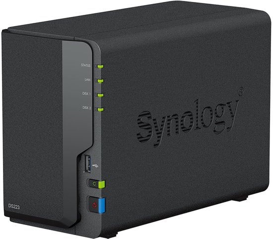 Synology DS223 - NAS - Western Digital RED 12TB (2x 6TB) van Merkloos — afbeelding 4