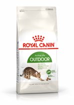 Zak kattenvoer Royal Canin Active Life Outdoor met afbeelding van een Bengaalse kat.