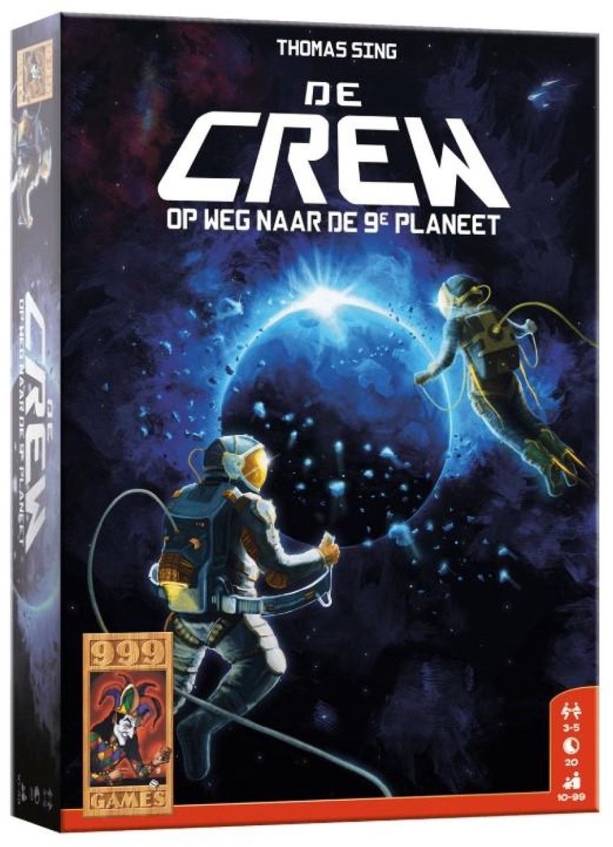 999 Games - De Crew - Kaartspel - Werk samen en win - 50 verschillende missies - Met variant voor 2-spelers - Gezelschapsspel - Klein cadeautje — afbeelding 2