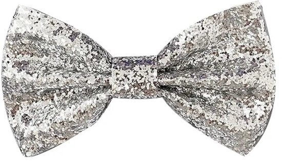 Nœud papillon Sorprese - Glitter Argent - Pré-noué - Nœud papillon - Nœud papillon - Adultes