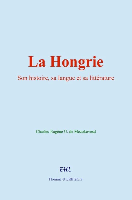 La Hongrie - cover