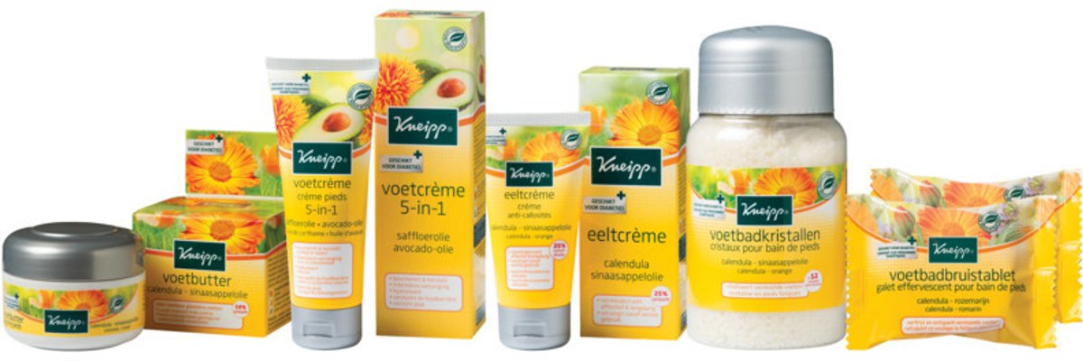 Kneipp Voetcrème 5-in-1 - 3 x 75 ml - Voordeelverpakking