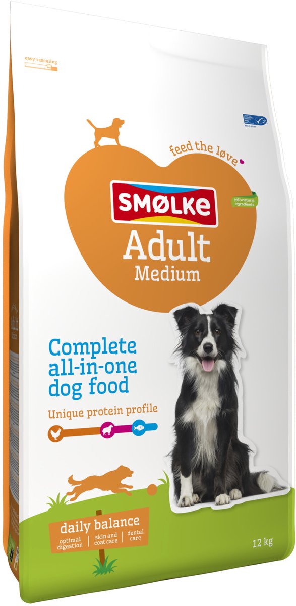 Smolke Hondenvoer Adult Medium