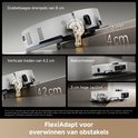 Robotstofzuiger die obstakels van 8 cm en 4,2 cm overbrugt