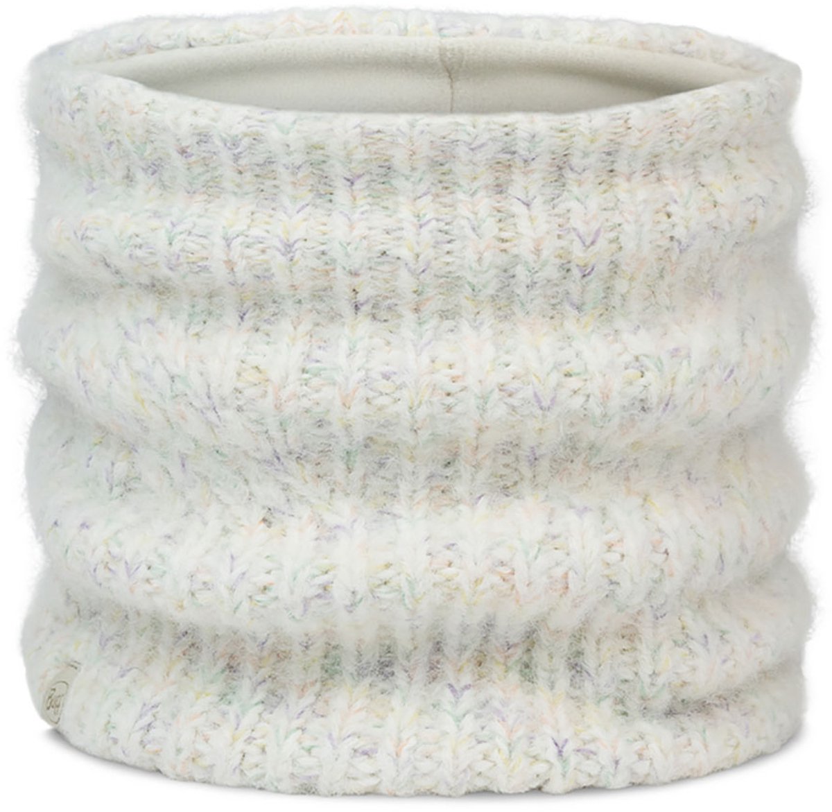 Buff ® Knitted & Fleece Nekwarmer Wit Man,Vrouw
