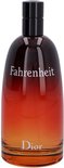 Dior Fahrenheit Eau de Toilette flacon met een gradiënt van rood naar oranje.