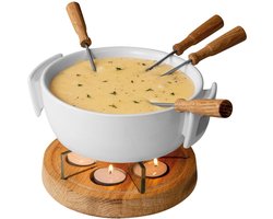 ApexArte® Kaasfondue Set Elektrisch - Fonduepannen - Fondueset