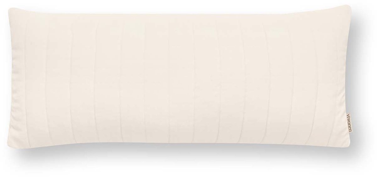 Sierkussen Quilted - Kussen voor de Woonkamer - Wit - 30x70cm