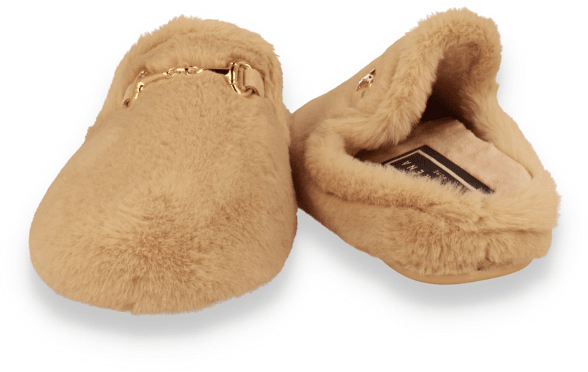 Macarena Dames Pantoffel | Beige | Maat: 41