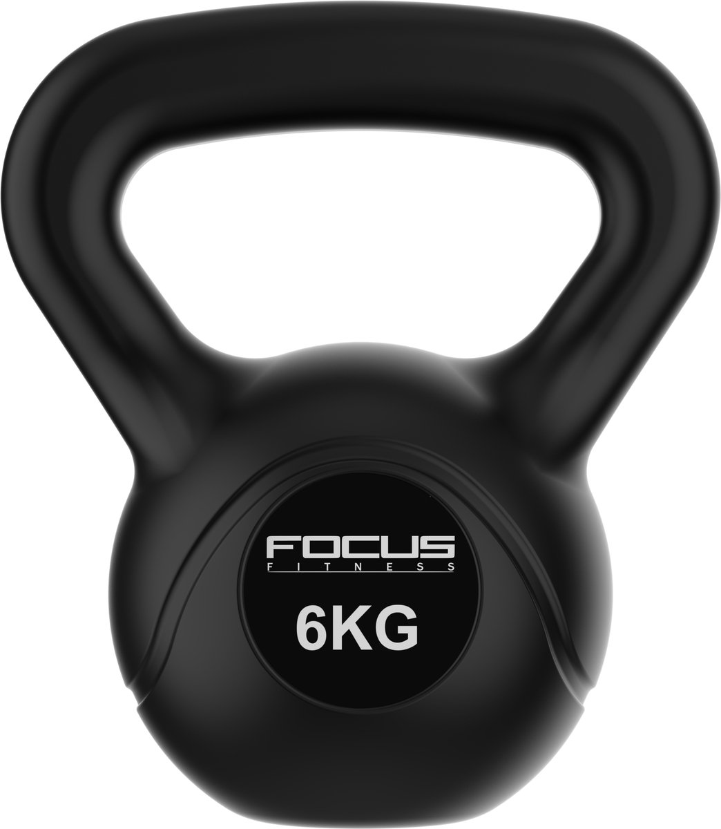 Kettlebell Focus Fitness - 6 KG - Cement