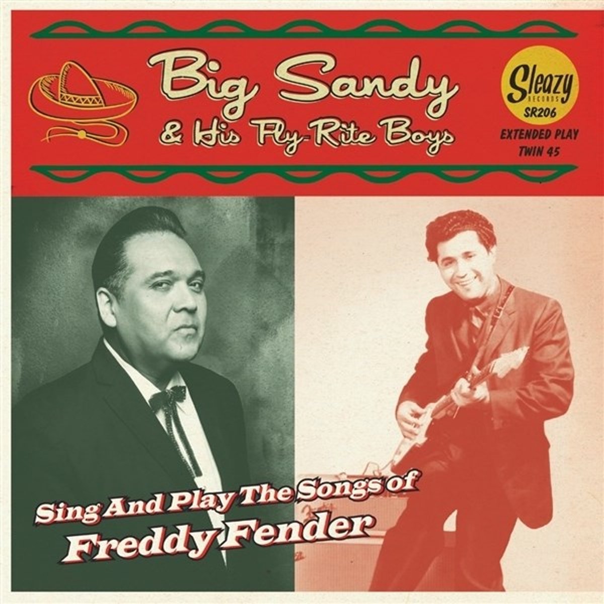 Big Sandy & His Flyrite Boys - Sing And Play The Songs Of Freddy Fender (2 7" Single)