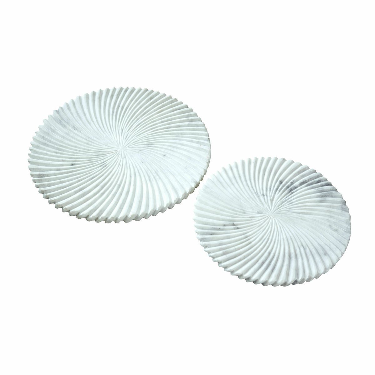 LOBERON Plateau set van 2 Bellarivas beige