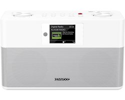 Radio stéréo compacte Kenwood CR -ST85DAB Audio DAB+ et Bluetooth - Wit