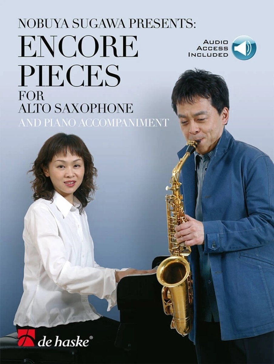 Nobuya Sugawa: Encore Pieces for Saxophone (+Audio Online) Bladmuziek