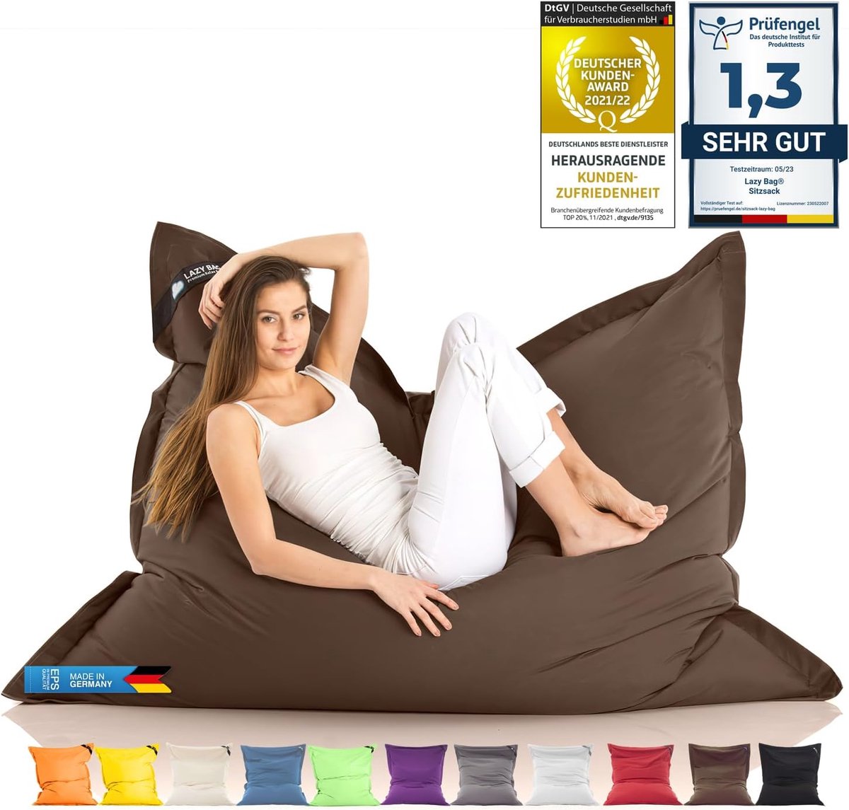 Grote Waterdichte Zitzak XXL voor Binnen en Buiten - Ergonomisch Zitcomfort