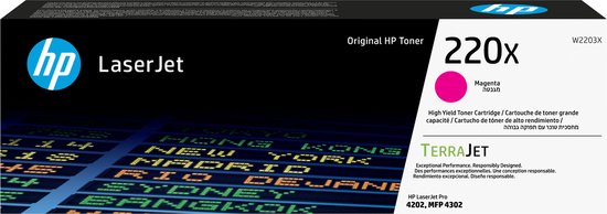 Toner HP LaserJet magenta authentique HP 220X