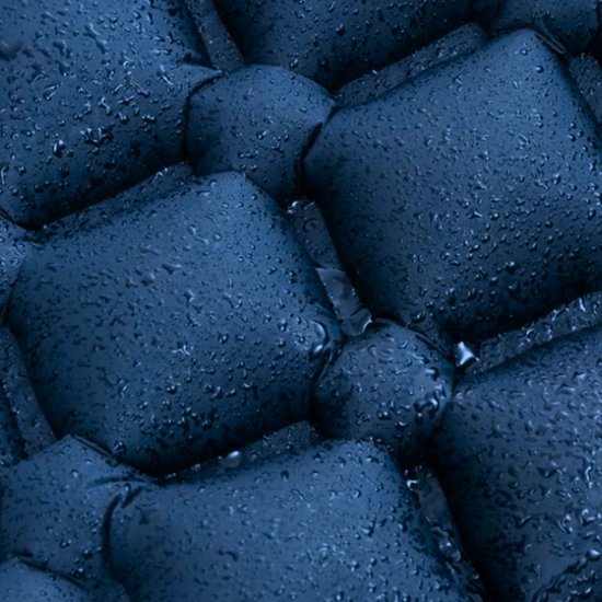 Slaapmat - lichtgewicht - 190x60x5cm - donkerblauw van Merkloos — afbeelding 5