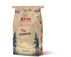 Kivo Petfood Hondenbrokken Lam & Rijst - Senior/Light - 14 kg Koudgeperst - Glutenvrij
