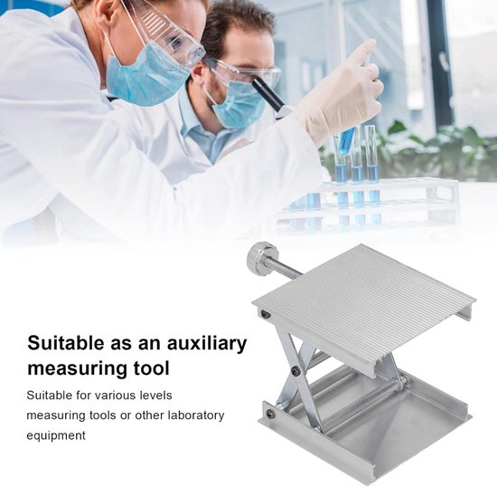 Allecto plus - Labjack stand tafel lift voor laboratorium - Aluminium ...