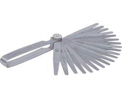 BGS Precisie voelermaatset, 20 bladen - 3083