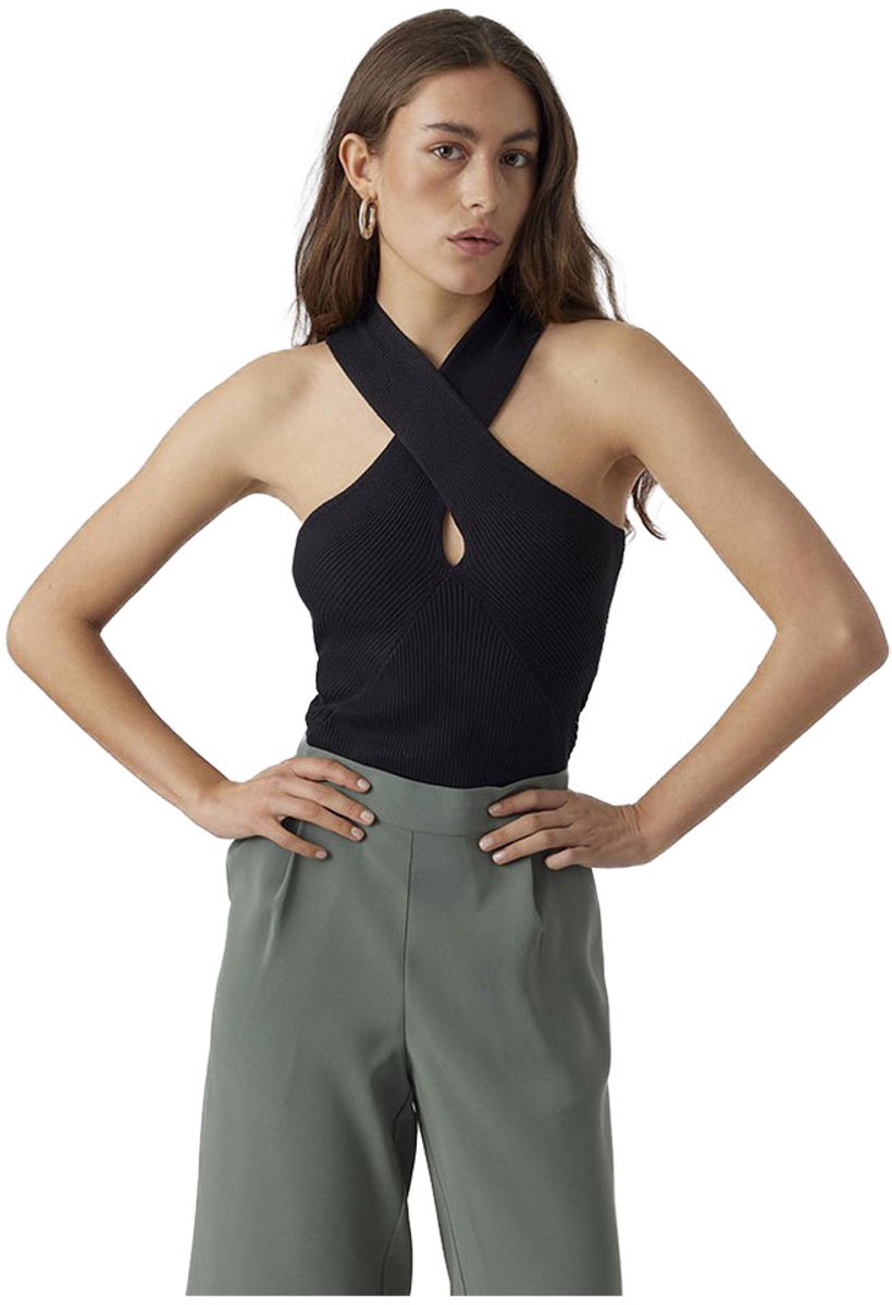 Vero Moda Gloriarib Mouwloos T-shirt Groen 2XL / Tall Vrouw