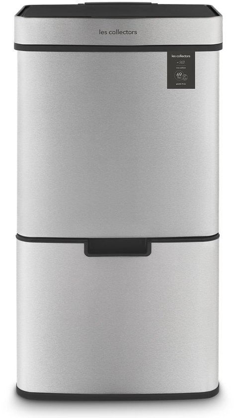 Aanraakloze Keuken Vuilnisbak Met Sensor - 58 Liter Voor Hygiënisch Aanraakloze Keuken Vuilnisbak Met Sensor - 58 Liter Voor Hygiënisch