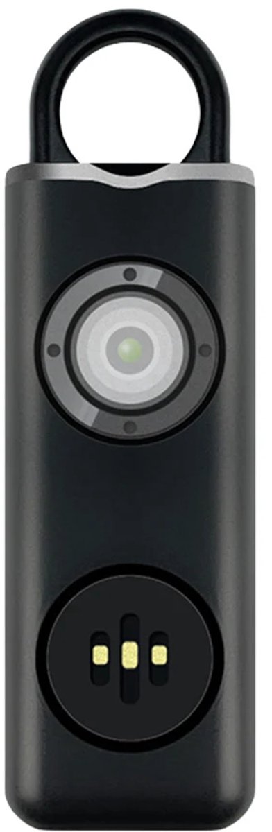 Cissé Persoonlijk Alarm met LED Zaklamp – 130dB – Oplaadbaar – Draagbare Veiligheidsalarm Sleutelhanger – Zelfverdediging voor Vrouwen & Kinderen