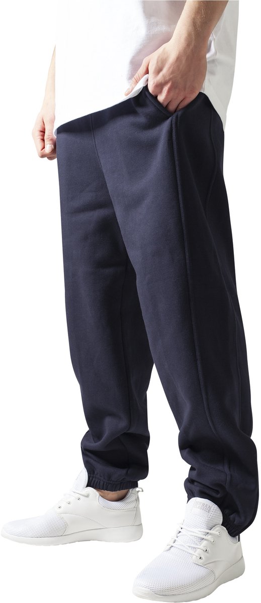 Urban Classics Basic Heren joggingbroek 4XL Blauw