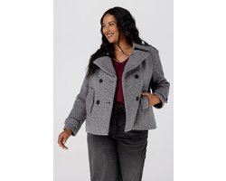 MS Mode Jas Korte double-breasted jas