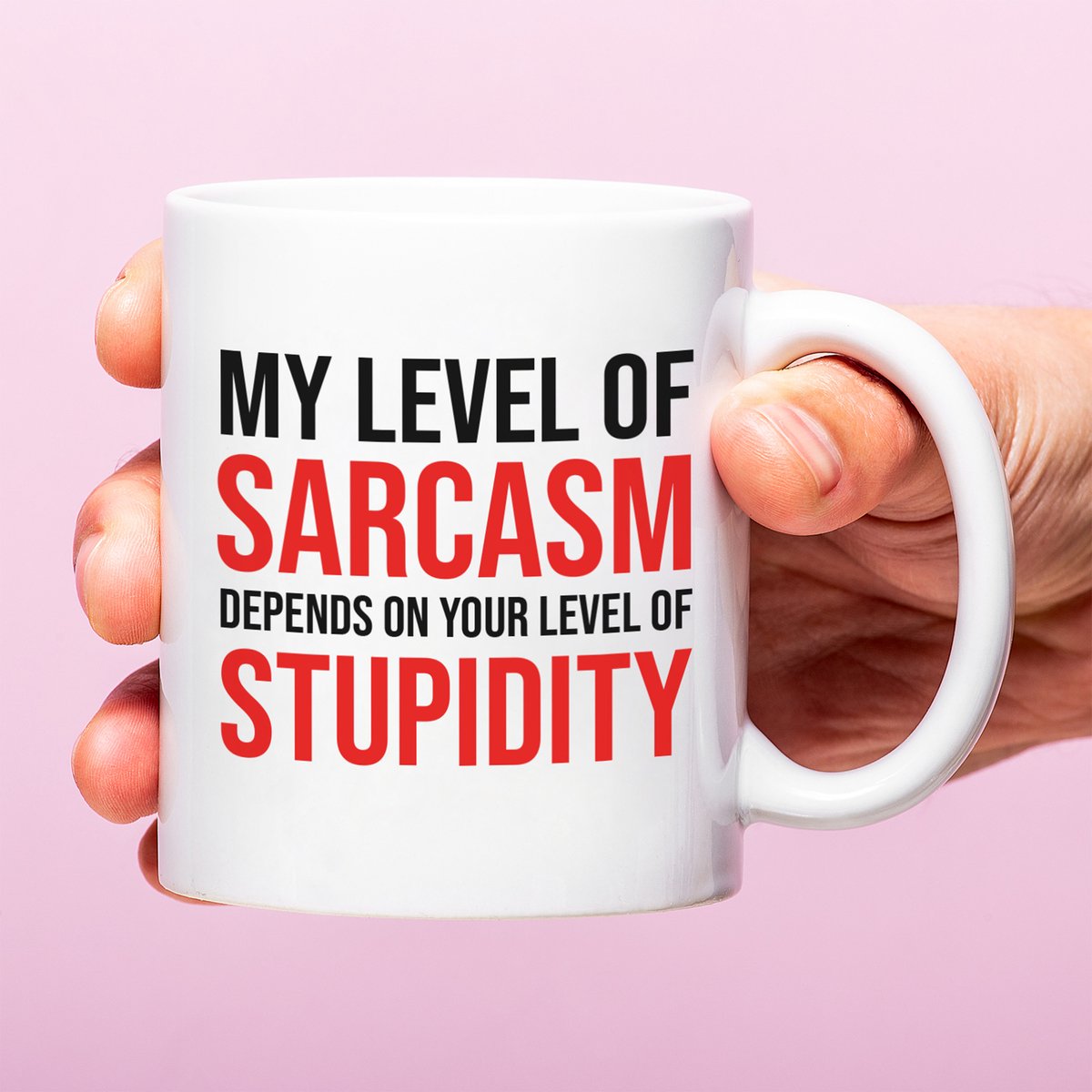 Ditverzinjeniet.nl Mok My level of sarcasm