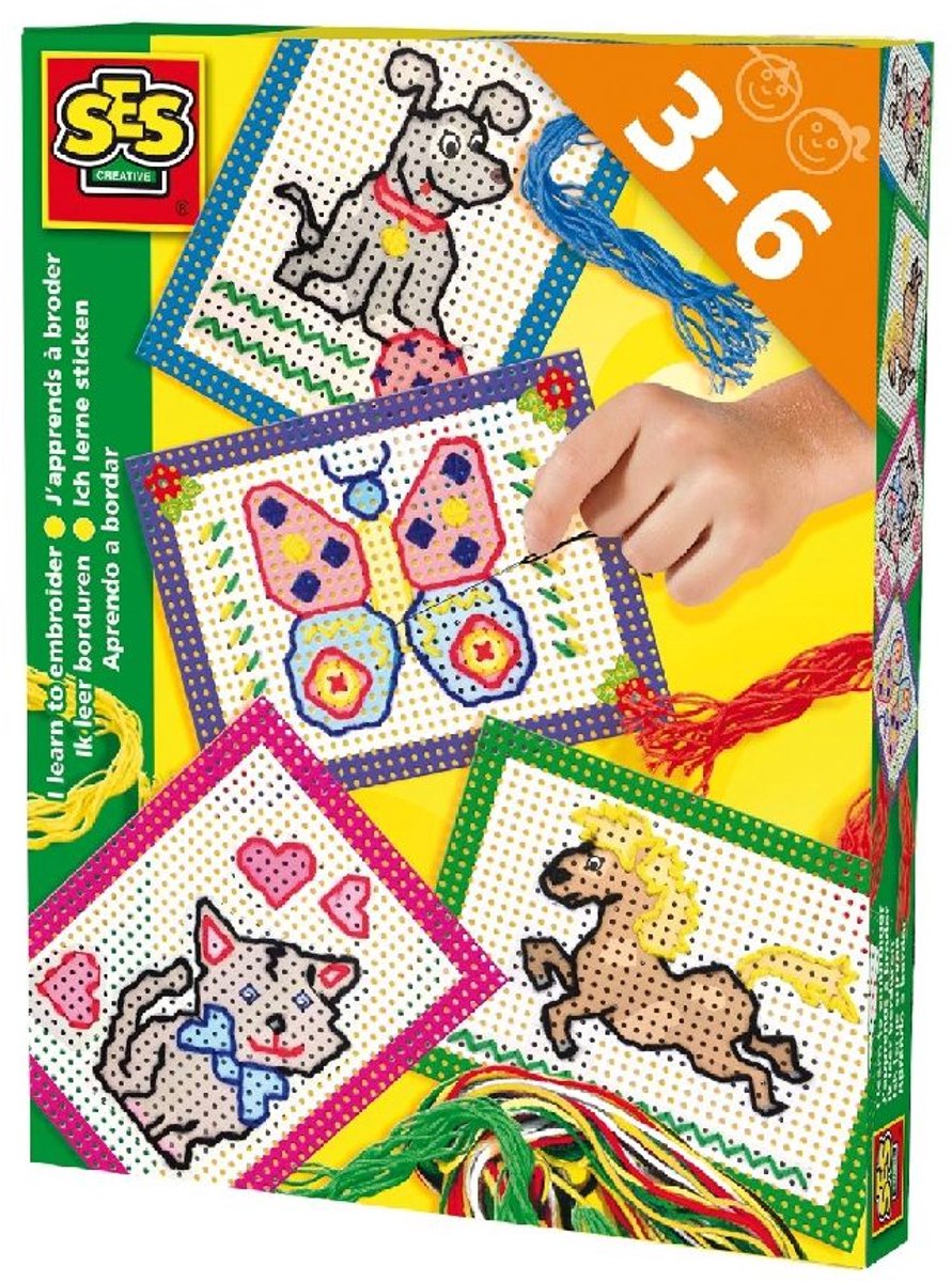 SES Ik Leer Borduren