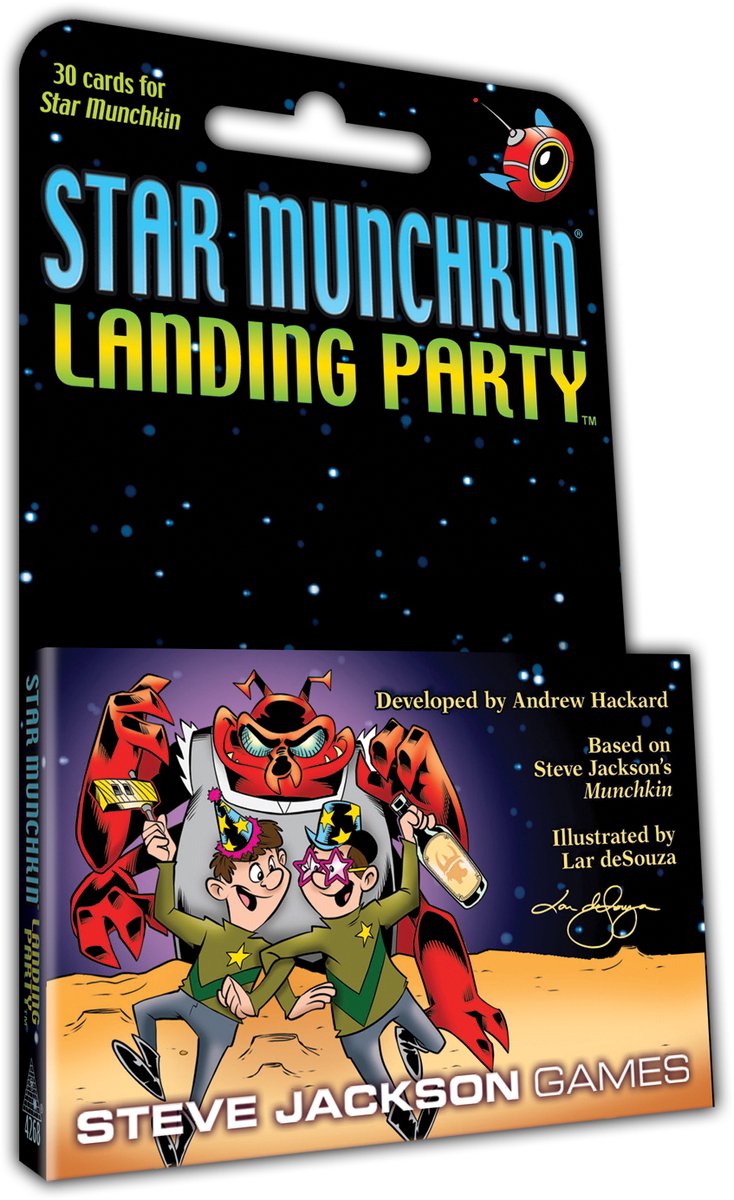 Star Munchkin Landing Party - Uitbreiding - Engelstalig - Steve Jackson Games