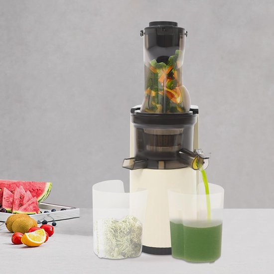 Slowjuicer 800 W met omgekeerde functie en grote vulopening — afbeelding 4