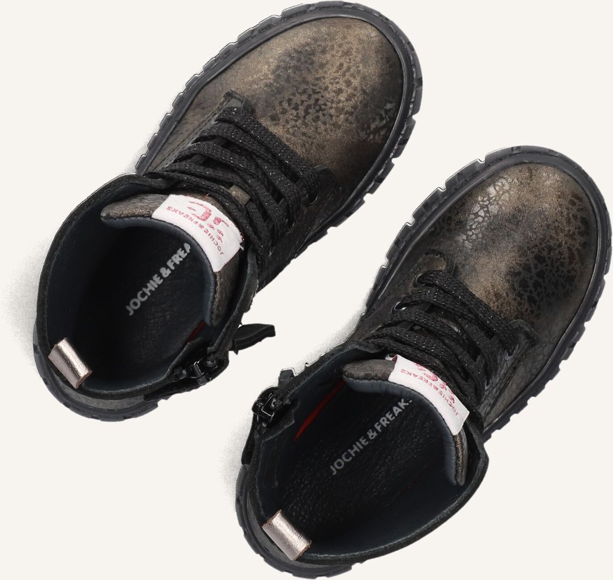 Jochie & Freaks Delia Boots Meisjes - Zwart - Maat 24