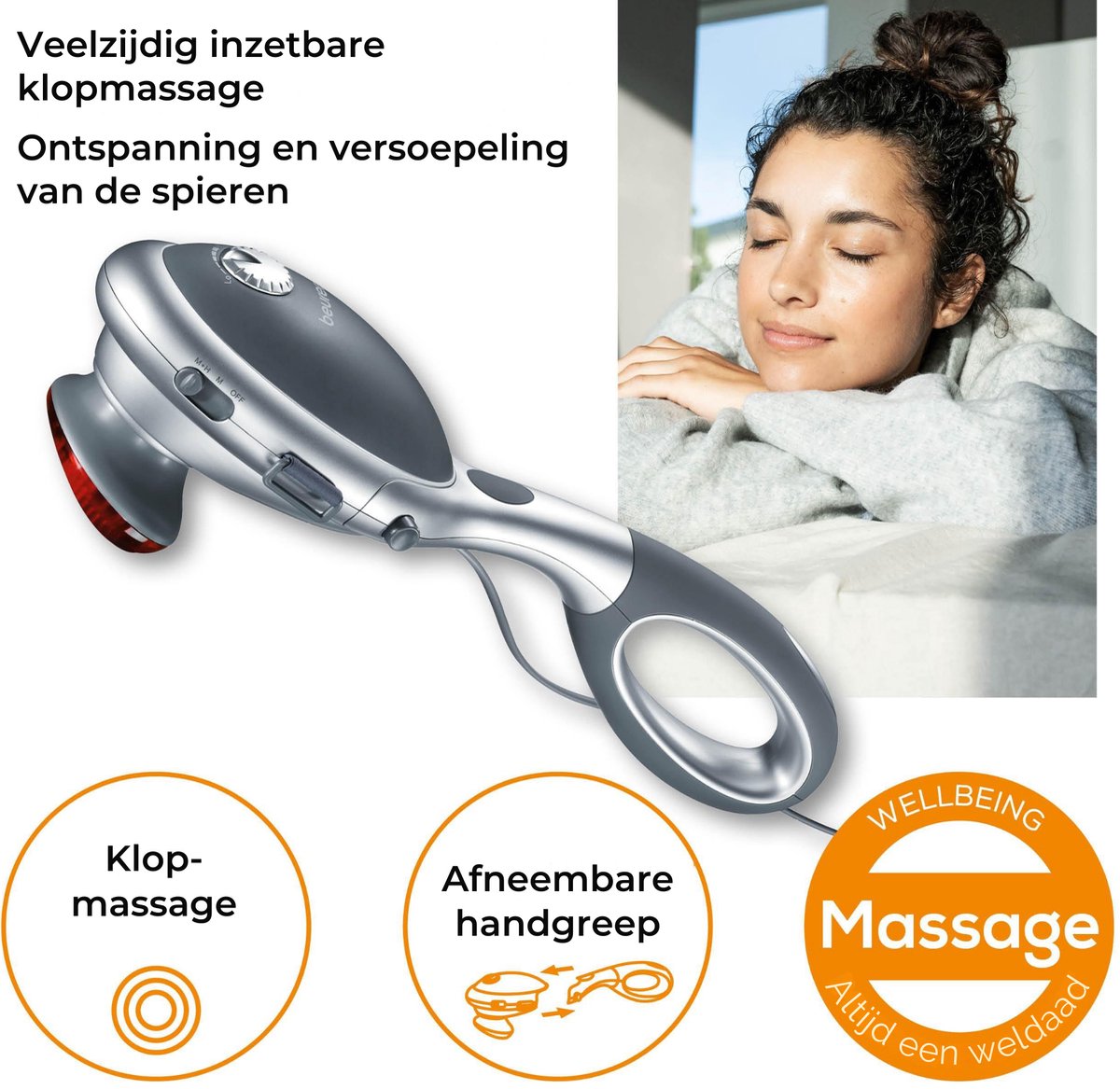 Beurer MG 70 Massageapparaat met Infrarood Verwarming - afbeelding 2